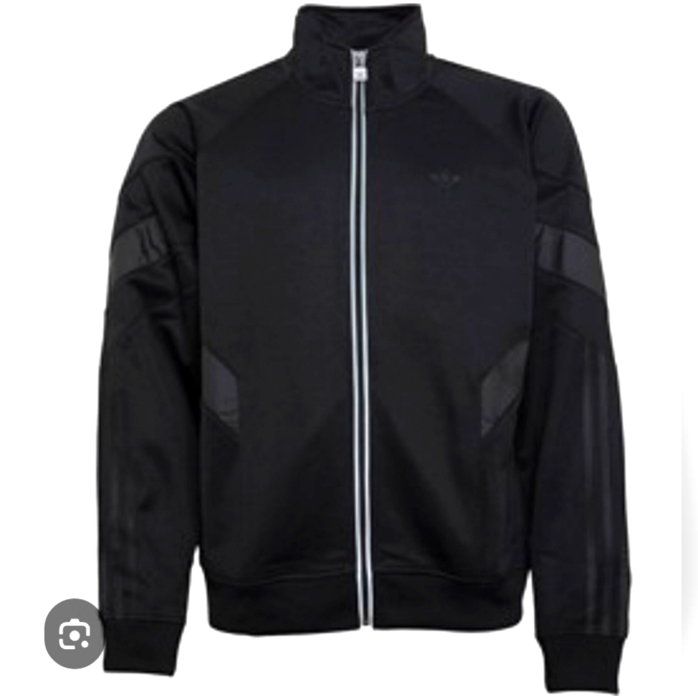 Adidas Original Rekive Black Track Top Jacket